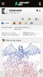 Mobile Screenshot of luisermon.deviantart.com