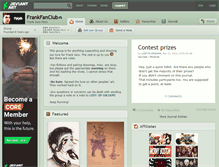 Tablet Screenshot of frankfanclub.deviantart.com