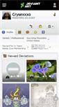 Mobile Screenshot of crysexxxo.deviantart.com