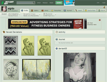 Tablet Screenshot of aigido.deviantart.com