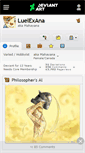 Mobile Screenshot of luelexana.deviantart.com