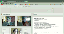 Desktop Screenshot of bloodtearplusrosiano.deviantart.com