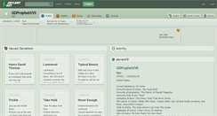 Desktop Screenshot of gdprophetxvii.deviantart.com