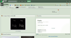 Desktop Screenshot of chrissyo.deviantart.com