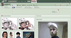 Desktop Screenshot of chadbovey.deviantart.com