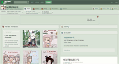 Desktop Screenshot of nejitenlee-fc.deviantart.com