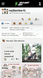 Mobile Screenshot of nejitenlee-fc.deviantart.com