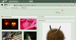 Desktop Screenshot of g666.deviantart.com