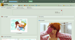 Desktop Screenshot of jeoline.deviantart.com