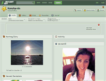 Tablet Screenshot of konoha-nin.deviantart.com