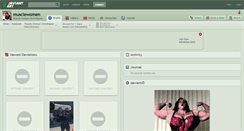 Desktop Screenshot of musclewomen.deviantart.com