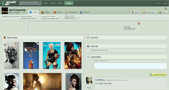 Desktop Screenshot of devil-bunnie.deviantart.com