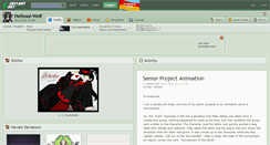 Desktop Screenshot of hellsoul-wolf.deviantart.com