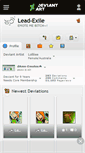 Mobile Screenshot of lead-exile.deviantart.com