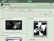 Tablet Screenshot of ninjamoves.deviantart.com
