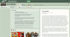 Desktop Screenshot of anthro-fighting.deviantart.com