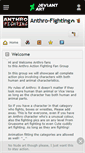 Mobile Screenshot of anthro-fighting.deviantart.com