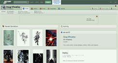 Desktop Screenshot of doug-wheatley.deviantart.com