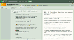 Desktop Screenshot of je-fans-artists-club.deviantart.com