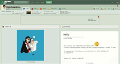 Desktop Screenshot of michiiejackson.deviantart.com