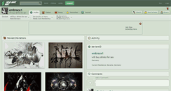 Desktop Screenshot of embrace1.deviantart.com
