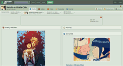 Desktop Screenshot of naruto-x-hinata-club.deviantart.com