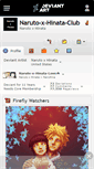 Mobile Screenshot of naruto-x-hinata-club.deviantart.com