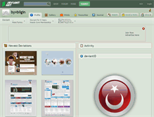 Tablet Screenshot of byvbilgin.deviantart.com