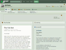 Tablet Screenshot of joninasa.deviantart.com