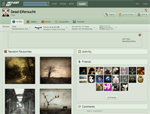 Tablet Screenshot of dead-eifersucht.deviantart.com