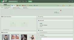 Desktop Screenshot of exax.deviantart.com