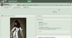 Desktop Screenshot of buffy-fan.deviantart.com