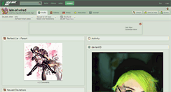 Desktop Screenshot of lain-of-wired.deviantart.com