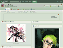 Tablet Screenshot of lain-of-wired.deviantart.com