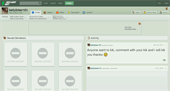Desktop Screenshot of bellylicker101.deviantart.com