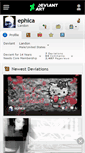 Mobile Screenshot of ephica.deviantart.com