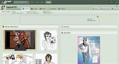 Desktop Screenshot of kopycat101.deviantart.com