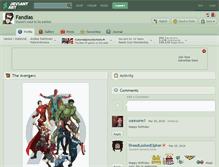 Tablet Screenshot of fandias.deviantart.com