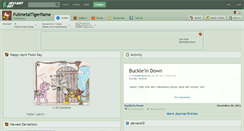Desktop Screenshot of fullmetaltigerflame.deviantart.com