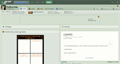 Desktop Screenshot of foxfire1mia.deviantart.com