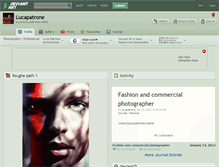 Tablet Screenshot of lucapatrone.deviantart.com