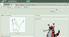 Desktop Screenshot of pokecaune.deviantart.com