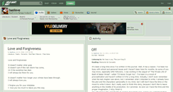 Desktop Screenshot of basilove.deviantart.com