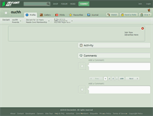Tablet Screenshot of ouchh.deviantart.com