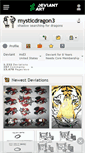 Mobile Screenshot of mysticdragon3.deviantart.com