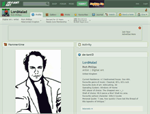 Tablet Screenshot of lordmalad.deviantart.com