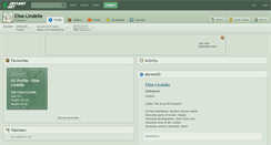 Desktop Screenshot of elise-lindelle.deviantart.com