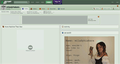 Desktop Screenshot of miladyhiakara.deviantart.com
