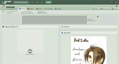Desktop Screenshot of bansama.deviantart.com