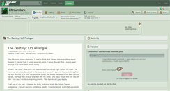 Desktop Screenshot of lithiumdark.deviantart.com